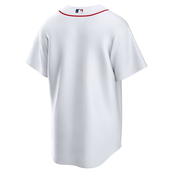 Boston Red Sox Nike Home Blank Replica Jersey - White - Image 3