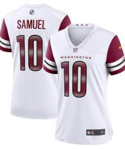 Curtis Samuel Washington Commanders Nike Women's Away Game Player Jersey - White