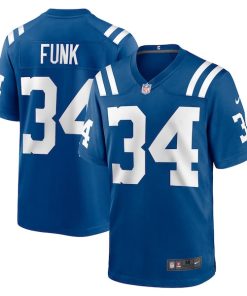 Jake Funk Indianapolis Colts Nike Team Game Jersey -  Royal