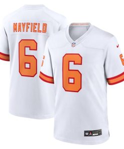 Alternative view of Baker Mayfield '76 Tampa Bay Buccaneers Nike  Player Game Jersey - White/Red/Orange