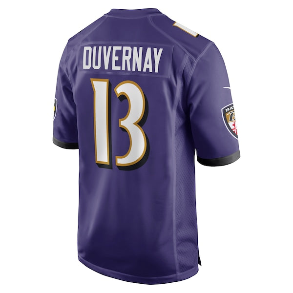 Devin Duvernay Baltimore Ravens Nike Game Jersey - Purple - Image 3
