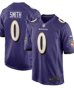 Roquan Smith Baltimore Ravens Nike Team Game Jersey - Purple