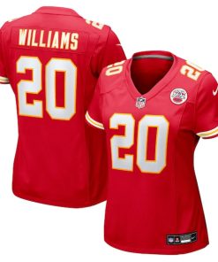 Nohl Williams Kansas City Chiefs Nike Women's Team Game Jersey -  Red