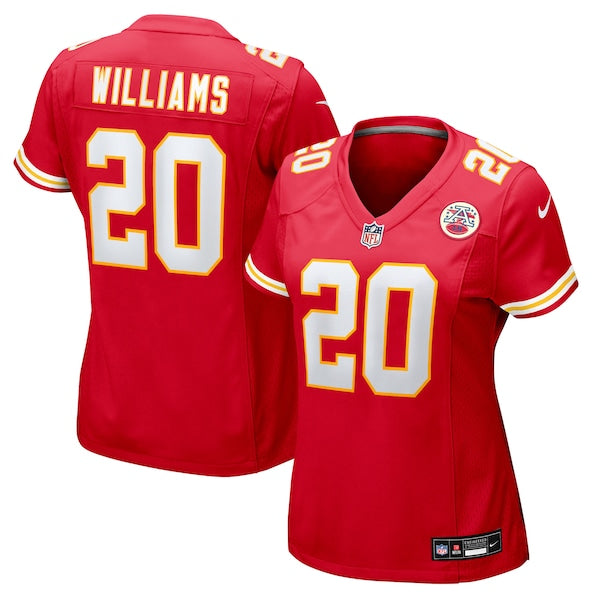 Nohl Williams Kansas City Chiefs Nike Women's Team Game Jersey - Red