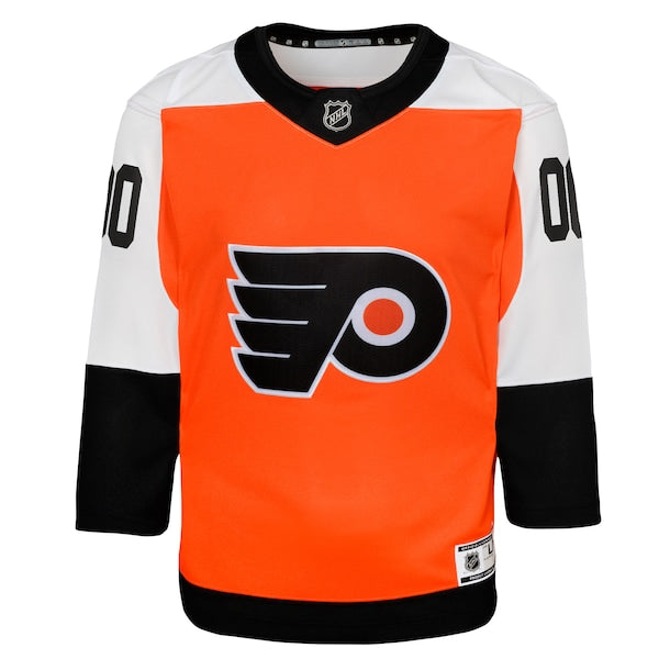 Philadelphia Flyers Youth Home Premier Custom Jersey - Orange - Image 2