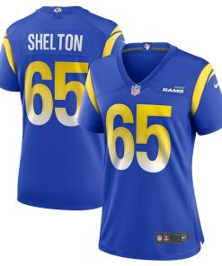 Coleman Shelton Los Angeles Rams Nike Women's Game Jersey - Royal
