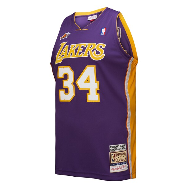 Shaquille O'Neal Los Angeles Lakers 2000 NBA All-Star Game Authentic Jersey - Purple - Image 2