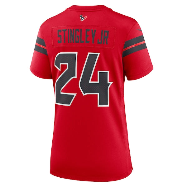 Derek Stingley Jr. Houston Texans Nike Women's Alternate Game Jersey - Red - Image 4