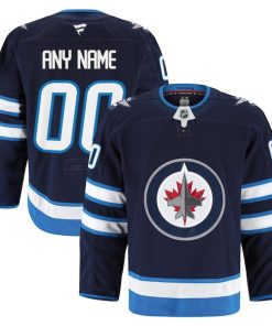 Winnipeg Jets  Home Authentic Pro Custom Jersey - Navy