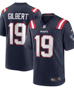 Garrett Gilbert New England Patriots Nike Home Game Player Jersey - Navy