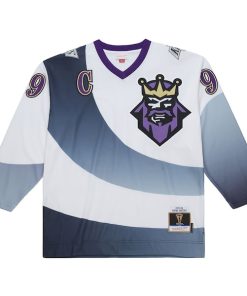 Alternative view of Wayne Gretzky Los Angeles Kings  Big & Tall 1995-96 Blue Line 2.0 Jersey - White