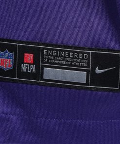 Alternative view of Ryan Wright Minnesota Vikings Nike  Game Jersey -  Purple