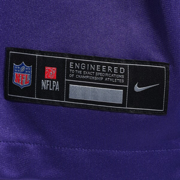 Brian Asamoah II Minnesota Vikings Nike Game Jersey - Purple - Image 6