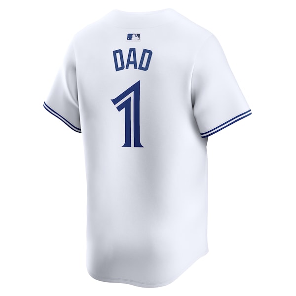 Toronto Blue Jays Nike #1 Dad Home Limited Jersey - White - Image 5