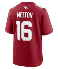 Alternative view of Max Melton Arizona Cardinals Nike Team Game Jersey -  Cardinal