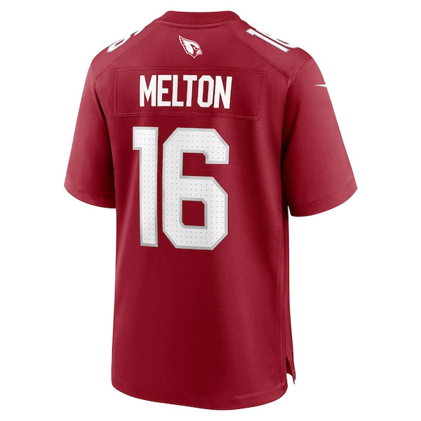 Max Melton Arizona Cardinals Nike Team Game Jersey - Cardinal - Image 2
