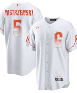 Mike Yastrzemski San Francisco Giants Nike City Connect Replica Player Jersey - White
