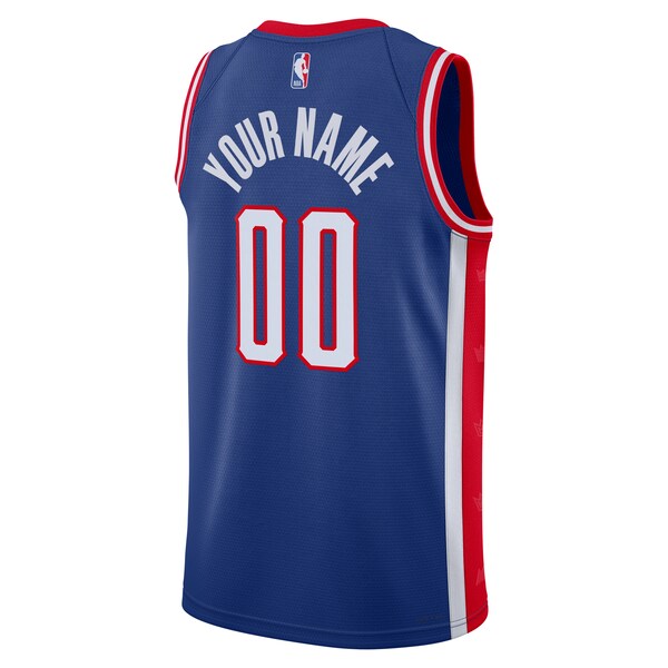 Sacramento Kings Nike Unisex 2024/25 Custom Swingman Jersey - City Edition - Blue - Image 3
