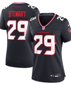 M.J. Stewart Houston Texans Nike Women's Team Game Jersey -  Navy