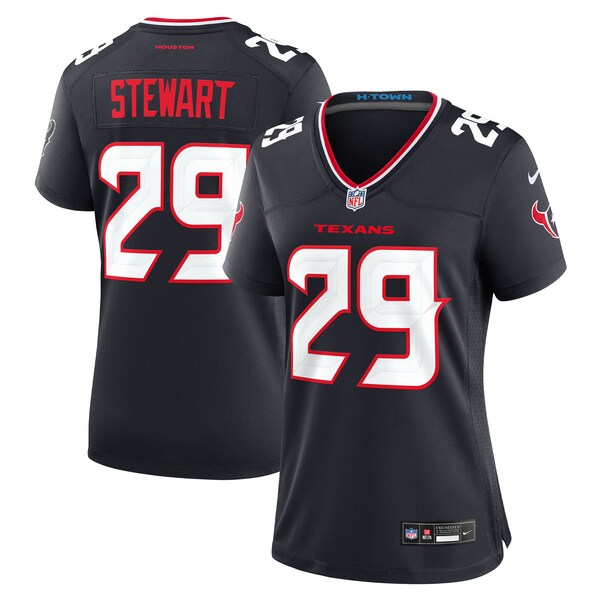 M.J. Stewart Houston Texans Nike Women's Team Game Jersey - Navy