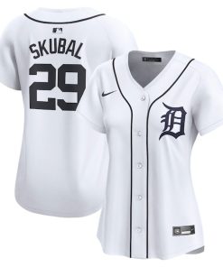 Tarik Skubal Detroit Tigers Nike Women's  Limited Player Jersey?¨C White