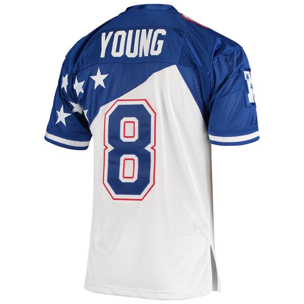 Steve Young NFC 1994 Pro Bowl Authentic Jersey - White/Blue - Image 3