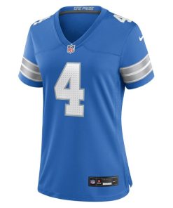 Alternative view of D.J. Reed Detroit Lions Nike Women's Team Game Jersey -  Blue