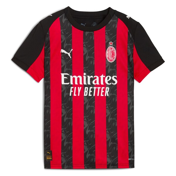 AC Milan Puma Youth 2025/26 Home Replica Jersey - Red - Image 4