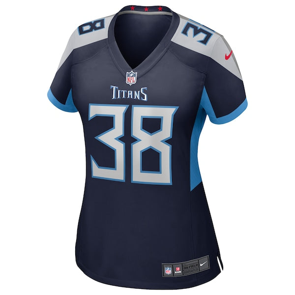 L'Jarius Sneed Tennessee Titans Nike Women's Team Game Jersey - Navy - Image 2