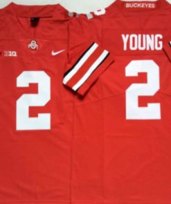 YOUNG NCAA Ohio State Buckeyes Nike Vapor Limited Jersey