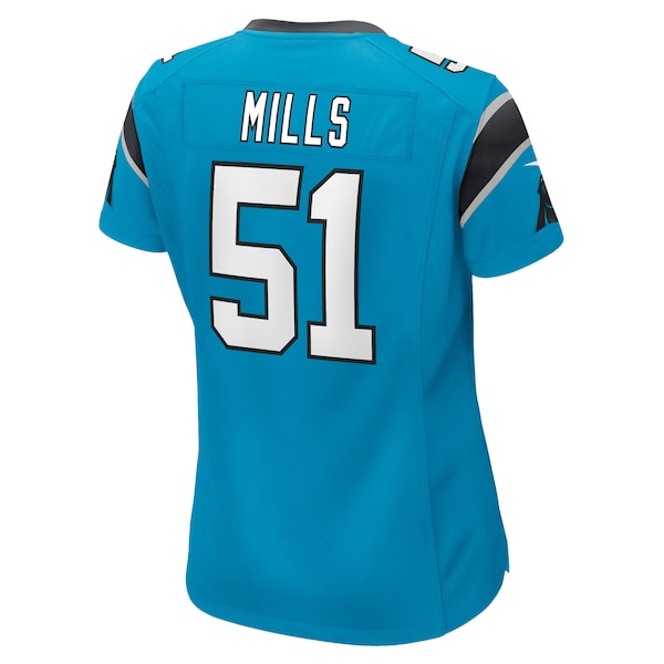 Sam Mills Carolina Panthers Nike Women's Retired Player Jersey - Blue - Image 3