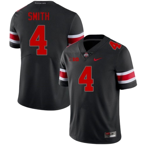Jeremiah Smith Ohio State Buckeyes #4 Limited Jersey - Black - Image 2