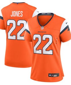 Brandon Jones Denver Broncos Nike Women's Team Game Jersey -  Orange