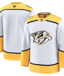 Alternative view of Nashville Predators  Away Premium Jersey - White/Yellow