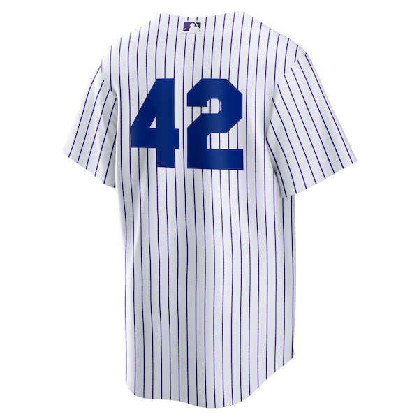 Colorado Rockies Nike Home 2025 Jackie Robinson Day Replica Jersey - White - Image 3
