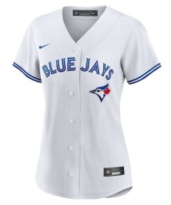 Alternative view of Ernie Clement Toronto Blue Jays Nike Women's Home Replica Jersey - White