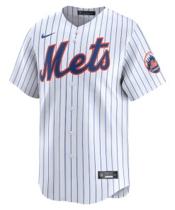 Alternative view of New York Mets Nike Home Limited Jersey - White