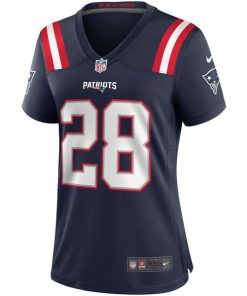 Alternative view of James White New England Patriots Nike Women's Game Jersey - Navy