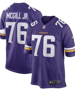 T.Y. McGill Jr. Minnesota Vikings Nike Game Player Jersey - Purple