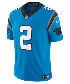 Alternative view of D.J. Moore Carolina Panthers Nike Vapor F.U.S.E. Limited Jersey - Blue