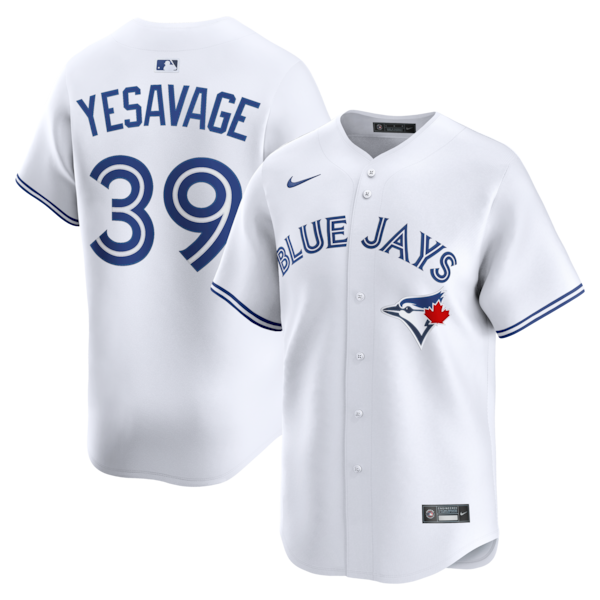 Trey Yesavage Toronto Blue Jays Nike Home Limited Jersey - White