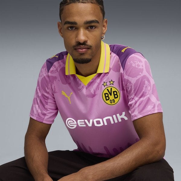Borussia Dortmund Puma x KidSuper 2025 FIFA Club World Cup Replica Jersey - Pink - Image 5
