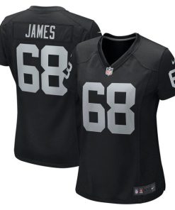Andre James Las Vegas Raiders Nike Women's Game Jersey - Black