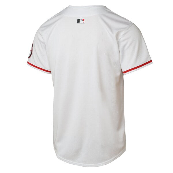 Cincinnati Reds Youth Alternate 2 Limited Jersey - White/Red - Image 4