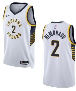 Andrew Nembhard Indiana Pacers Nike Unisex Swingman Jersey - Association Edition - White