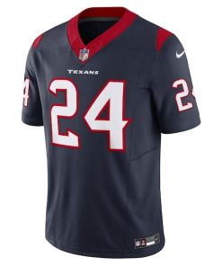 Alternative view of Derek Stingley Jr. Houston Texans Nike Vapor F.U.S.E. Limited Jersey - Navy
