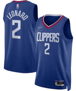Kawhi Leonard LA Clippers Nike 2021/22 Diamond Swingman Jersey - Icon Edition - Royal