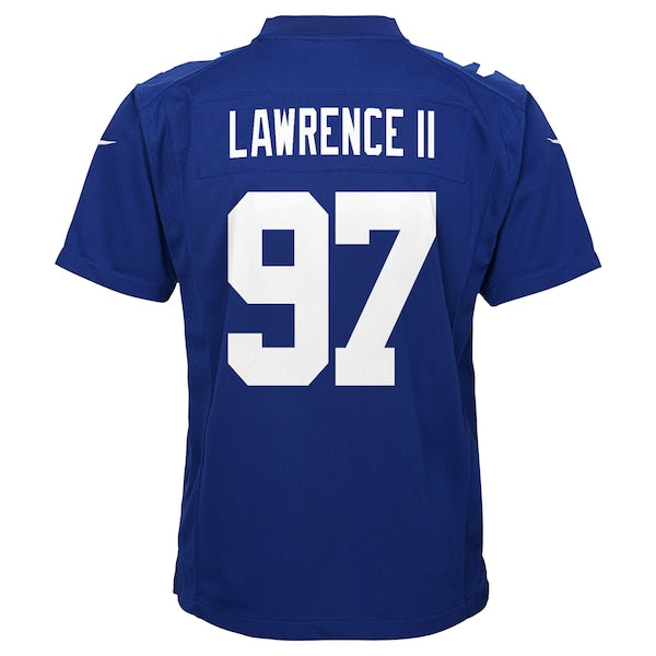 Dexter Lawrence New York Giants Nike Youth Game Jersey - Royal - Image 3