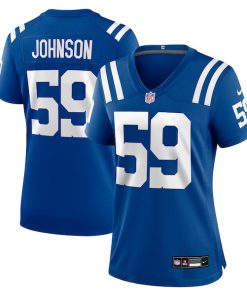 Buddy Johnson Indianapolis Colts Nike Women's Team Game Jersey -  Royal