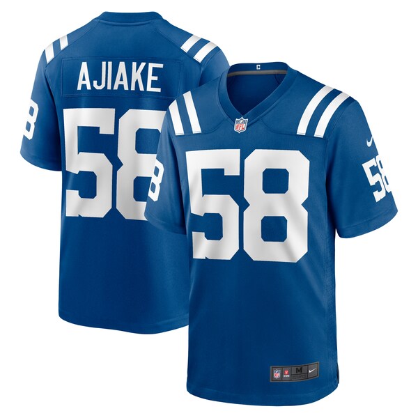 Austin Ajiake Indianapolis Colts Nike Game Jersey - Royal
